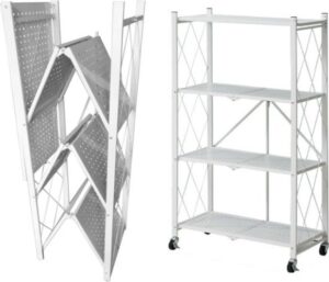 302486_b_1.jpg ארגונית 4 מדפים מתקפלת Bpatent - צבע לבן