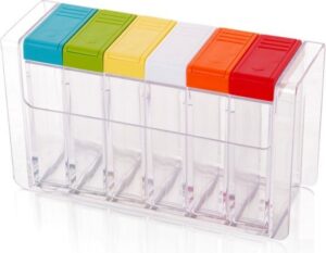 302968_b_1.jpg מתקן לתבלינים 6 תאים – HomeSet, צבעוני