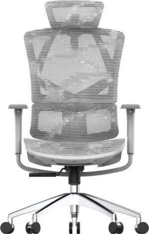 כסא מנהלים ארגונומי ואורתופדי דגם M90C מבית Sihoo - צבע אפור