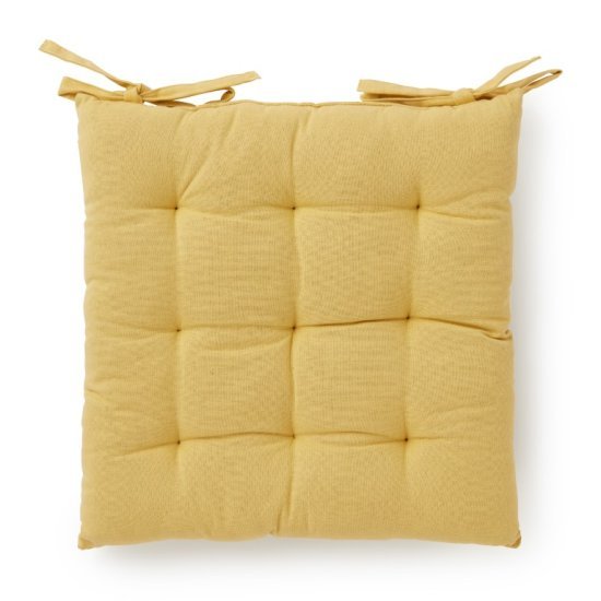 כרית מושב 40x40 ס"מ לכיסא מבית Homestyle – חרדל