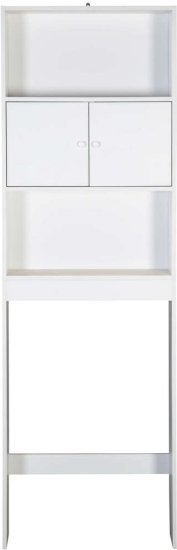 ארונית אחסון לשירותים דגם גל מבית Ramos - צבע לבן