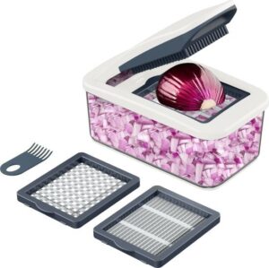 322953_b_1.jpg קוצץ ירקות ידני כולל 3 סוגי להבים – Soltam, כחול