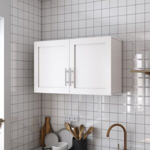 ארון עליון לתליה דגם Amnon מבית Star Shop - שתי דלתות - צבע לבן