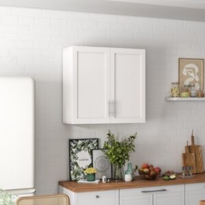 ארון עליון גבוה לתליה דגם Erez מבית Star Shop - צבע לבן