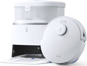 327909_b_1.jpg שואב אבק ושוטף רובוטי Ecovacs Deebot T30 Pro Omni צבע לבן