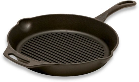 מחבת פסים ברזל יצוק 30 ס"מ – I-CAMP