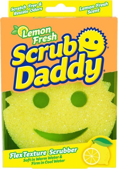 Scrub Daddy ספוג קרצוף בניחוח לימון טרי
