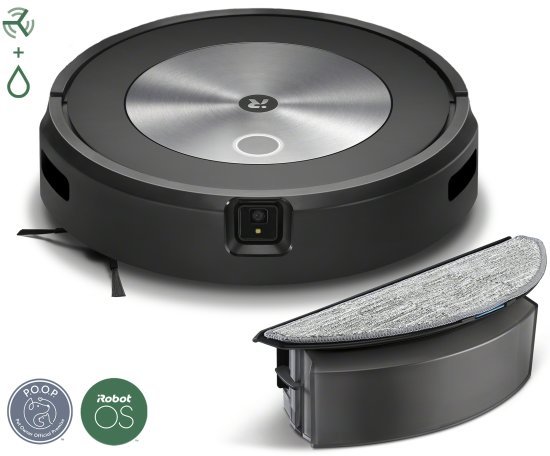 שואב שוטף רובוטי iRobot Roomba J5 Combo