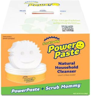 Scrub Daddy - Power Paste עם ספוג Scrub Mummy 250 גרם