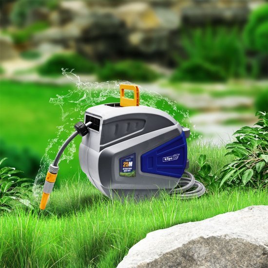 גלגלת השקייה אוטומטית 25 מטר Klips