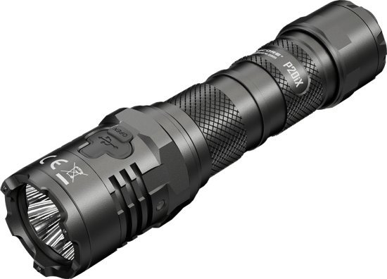 פנס יד נטען Nitecore P20iX – עמיד למים IP68