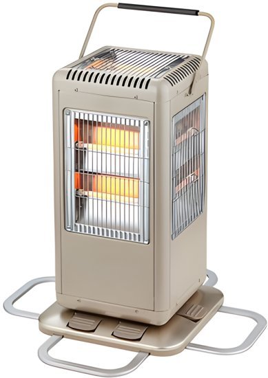 תנור חימום חשמלי עומד 5 אזורים Normande 2000W SYH-1208 - צבע אפור