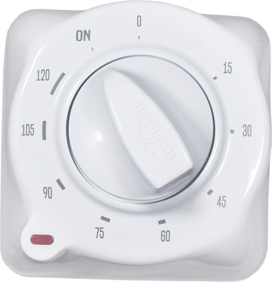 טיימר שעתיים לקופסא עגולה 55 ממ תחת הטיח Wise Electric G1 צבע לבן