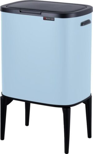 פח אשפה 33 ליטר Calabria Buona Casa תכלת רטרו