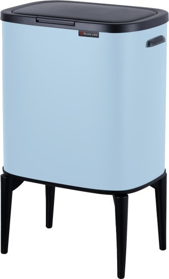 פח אשפה 33 ליטר – Calabria, Buona Casa, תכלת רטרו