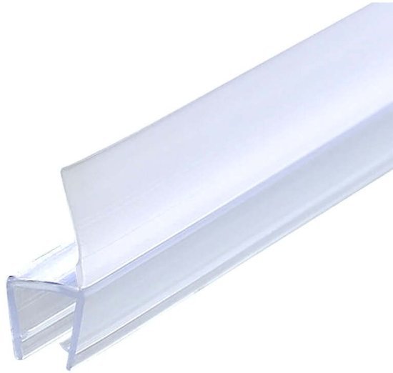 סף למקלחון 2 מטר / 6 מ"מ PVC דגם H מבית Aquila