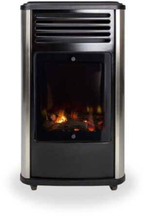 תנור חימום על גז Manhattan מבית אמישראגז - צבע שחור