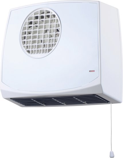 מפזר חום תלוי טורבו לאמבטיה 1200W / 2400W מבית Hamat - צבע לבן