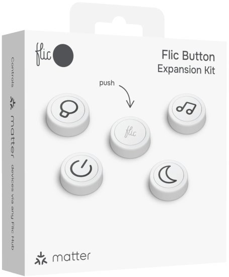 ערכת הרחבה חמישה כפתורי שליטה לבית חכם מבית Flic