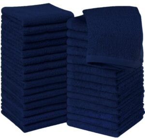 סט 30 מגבות פנים 100% כותנה 30x30 ס"מ קולקציית דניאל מבית Arige Gad – צבע כחול