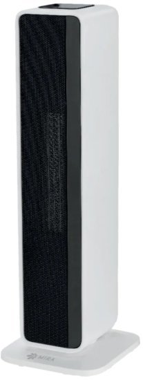 מפזר חום מגדל קרמי עם שלט ותצוגה לד Mira 2000W - צבע לבן