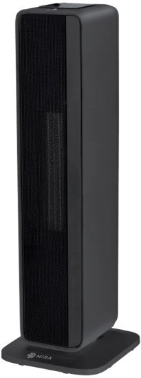 מפזר חום מגדל קרמי עם שלט ותצוגה לד Mira 2000W - צבע שחור