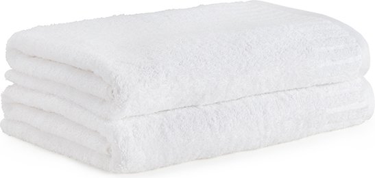 362748_b_1.jpg 2 מגבות גוף 70x130 ס"מ 100% כותנה דגם Noam מבית ערד טקסטיל – לבן