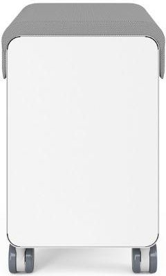 368022_b_1.jpg שידת מגירות עם גלגלים דגם Mini-Comfy מבית Keisar - צבע לבן