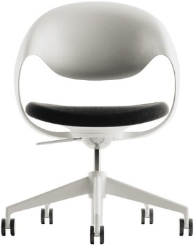 368029_b_1.jpg כיסא משרד אורטופדי דגם Sitplus Loop מבית Keisar - צבע לבן