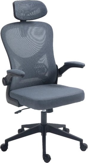 כיסא משרדי ארגונומי דגם R10 מבית Dragon Smart Tech - צבע אפור