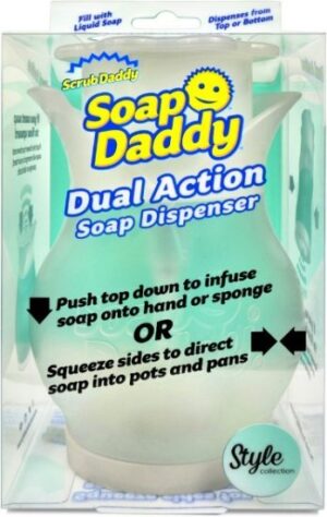 373919_b_1.jpg Soap Daddy - מתקן סבון נוזלי דו-פעולתי מבית Scrub Daddy