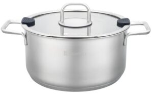 סיר נירוסטה עם מכסה זכוכית 3 ליטר – Naaman Silvere