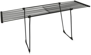 מתקן כביסה מתרחב דגם CasaFlex מבית Buona Casa – שטח תלייה של עד 20 מטר – צבע שחור