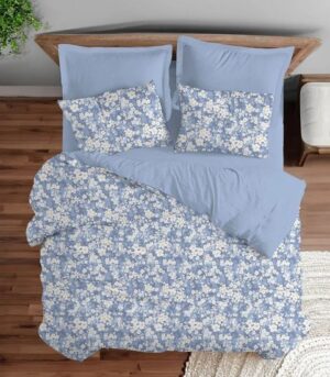 374880_b_1.jpg סט מצעים 4 חלקים פרקל 100% כותנה 90x200 ס"מ סדרת Exclusive מבית Homestyle – דגם Taylor