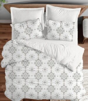 374942_b_1.jpg סט מצעים 4 חלקים פרקל 100% כותנה 90x200 ס"מ סדרת Exclusive מבית Homestyle – דגם Molly