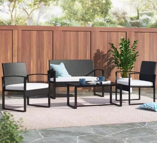 פינת ישיבה ראטן דגם סיאטל