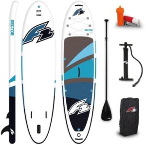 סאפ מתנפח איכותי F2 Sector - כחול - מידה 11.5