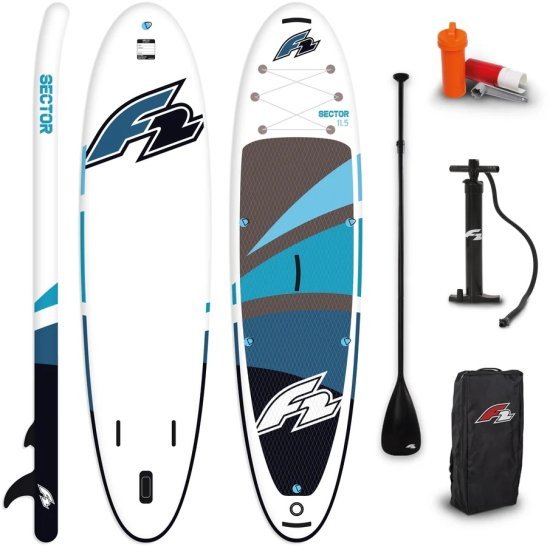 סאפ מתנפח איכותי F2 Sector - כחול - מידה 11.5