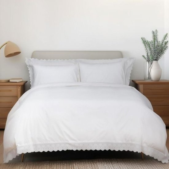 סט מצעים 3 חלקים פרקל 100% כותנה 120x200 ס"מ מבית Vardinon – דגם Tory