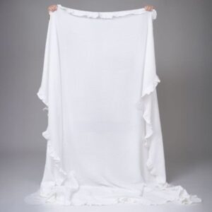 שמיכת קיץ טטרה 100% כותנה 150x200 ס"מ דגם Urban מבית Vardinon – לבן