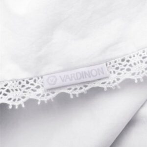 סדין פרקל 100% כותנה למיטה בגודל 160x200 ס"מ מבית Vardinon – לבן