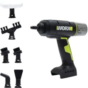 קיטורית ניקוי באדים נטענת Worx WU065.9 20V