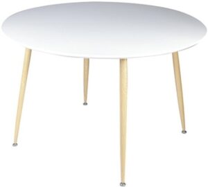 383686_b_1.jpg שולחן עגול לפינת אוכל דגם Vigo מבית Brand Direct - גוון לבן