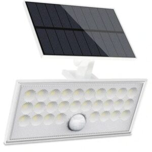 385138_b_1.jpg צמוד קיר נטען סולארי IP54 מבית Eurolux – צבע לבן – גוון אור 3000K אור חם