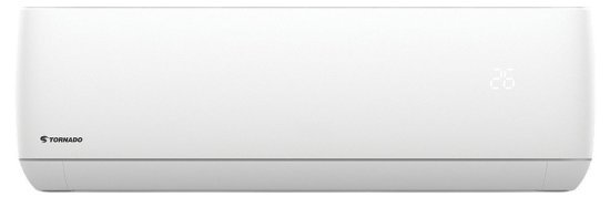 מזגן עילי Top J Inverter X WiFi EU 30 23,543BTU מבית Tornado - צבע לבן