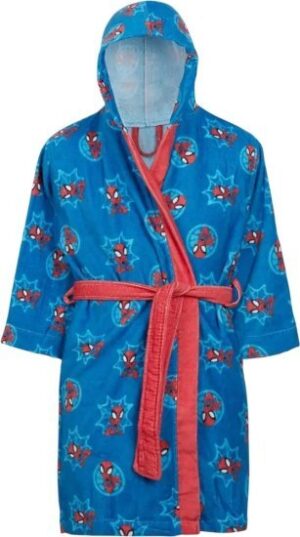 390427_b_1.jpg חלוקי רחצה לילדים 100% כותנה לגילאי 8–10 מבית Homestyle – ספיידרמן