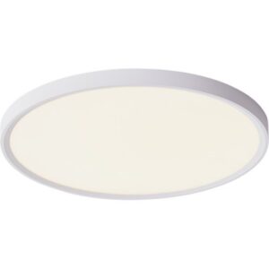 צמוד קיר / תקרה עגול 50W קוטר 60 ס"מ דגם ARENA מבית Eurolux – צבע לבן, גוון תאורה מתכוונן 3000K / 4000K / 5000K