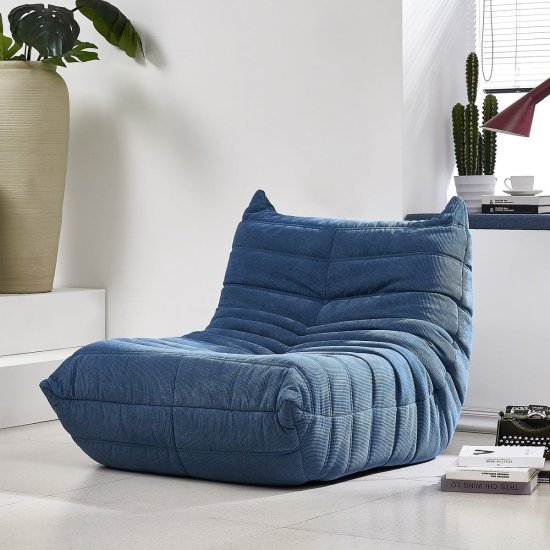 כורסת רביצה שזלונג דגם Daizy מבית Bradex - צבע כחול