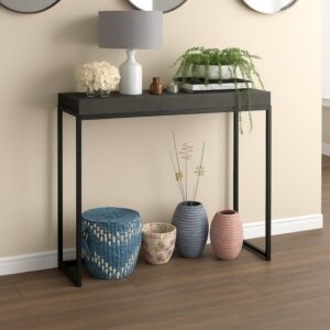 404708_b_1.jpg קונסולת כניסה דגם Harmony מבית Bradex בגודל 100 ס''מ - צבע אפור שחור