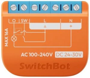 מתג ממסר חכם עם ניטור צריכת חשמל SwitchBot Relay Switch 1PM